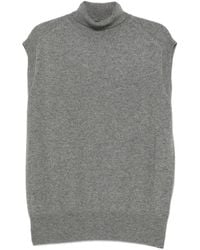 Sofie D'Hoore - Roll-Neck Sleeveless Vest - Lyst