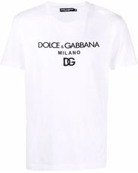 Dolce & Gabbana - T-Shirt With Print - Lyst