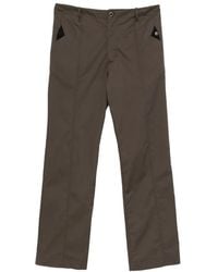 Kiko Kostadinov - Contrast-Panel Straight-Leg Trousers - Lyst