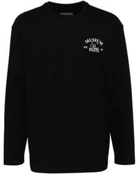 Musium Div. - Logo-Print Long-Sleeve T-Shirt - Lyst
