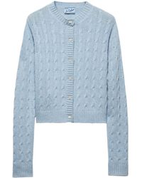 Prada - Cashmere Cardigan - Lyst