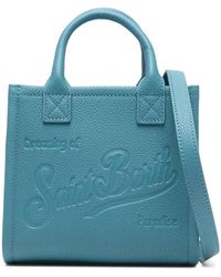 MC2 Saint Barth - Mini Vanity Logo-Embossed Tote Bag - Lyst