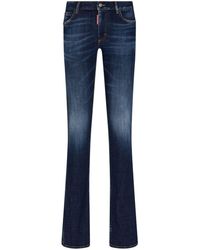 DSquared² - Cut-Out Skinny Jeans - Lyst