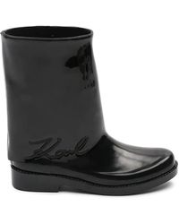 Karl Lagerfeld - Slip-On Boots - Lyst