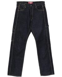 Junya Watanabe - X Levi's Jean À Coutures Contrastantes - Lyst