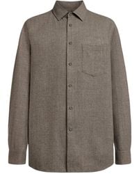 12 STOREEZ - Merino Wool Shirt - Lyst
