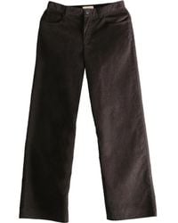 The Row - Corduroy Straight-leg Trousers - Lyst