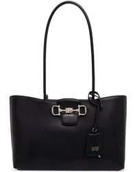 Guess - Janie Horsebit-Detail Tote Bag - Lyst