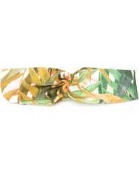 Lygia & Nanny - Bethânia Botanical-Print Headband - Lyst