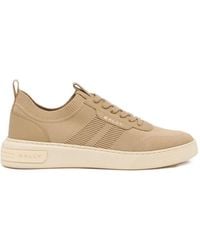 Bally - Panelled Knit Sneakers - Lyst