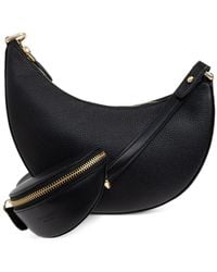Kate Spade - Duo Zip-Leather Shoulder Bag - Lyst