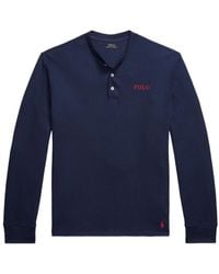 Polo Ralph Lauren - Waffle-Knit T-Shirt - Lyst