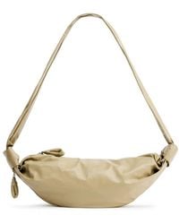 Lemaire - Paper Leather Small Soft Croissant Bag - Lyst