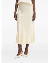 Haveone - Jupe Longue Trapèze À Taille Élastiquée - Lyst