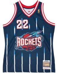 Mitchell & Ness - Maglia Ufficiale "Nba Houston Rockets 96 Clyde Drexler" - Lyst