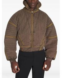 Mugler - Quilted Panelled Jacket - Lyst