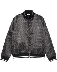 Gcds - Full-Zip Nylon "Monogram Logo" Jacket - Lyst