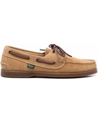 Paraboot - Barth Suede Leather Loafers - Lyst