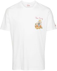 Mc2 Saint Barth - X Disney® Cartoon-print T-shirt - Lyst