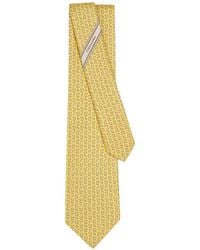 Ferragamo - Fido Print Silk Tie - Lyst