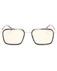 Carrera - Tortoiseshell-Effect Rectangle-Frame Sunglasses - Lyst