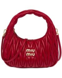 Miu Miu - Mini Wander Matelassé Shoulder Bag - Lyst