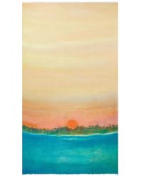 Donde Esteban - Formentera Landscape-Print Pareo - Lyst