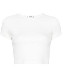 Agolde - Savannah Cropped T-shirt - Lyst