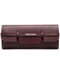 DSquared² - Logo-Appliqué Clutch Bag - Lyst
