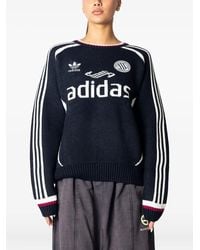 adidas - スリーストライプ セーター - Lyst