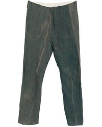 K'ANG - Faded-Effect Trousers - Lyst
