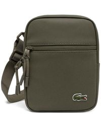 Lacoste - Zip Logo Cross Body Bag - Lyst