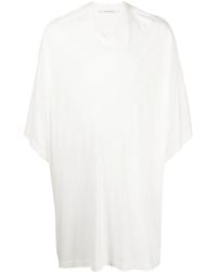 Julius - T-Shirt Con Maniche A Spalla Bassa - Lyst