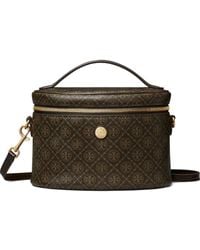 Tory Burch - Monogram Gecoate Vanity Mini-Tas - Lyst