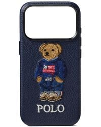 Polo Ralph Lauren - Bear-Embroidery Iphone 17 Case - Lyst