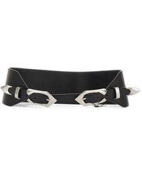 IRO - Double Cuff Leather Belt - Lyst