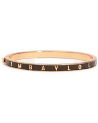 Bimba Y Lola - Rigid Logo Bracelet - Lyst