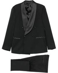 Luigi Bianchi - Shawl-Lapel Double-Breasted Suit - Lyst