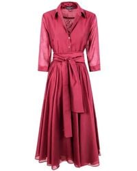 DR. HOPE - Tie-Waist Shirt Dress - Lyst