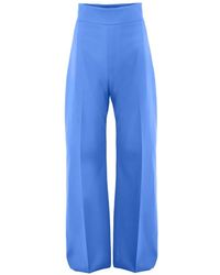 Carolina Herrera - Wide-Leg Diane Pants - Lyst