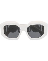 Versace - Medusa Biggie Square-frame Sunglasses - Lyst