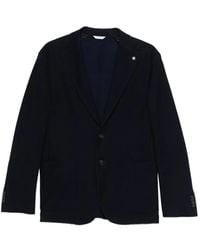 Manuel Ritz - Blazer À Détail D'Épingle - Lyst
