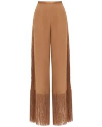 ‎Taller Marmo - Nevada Fringed-Hem Trousers - Lyst