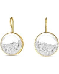 Moritz Glik - V18K Kaleidoscope Shaker Diamond Earrings - Lyst