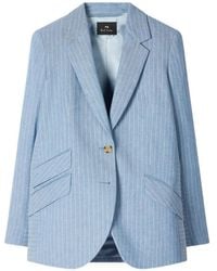 Paul Smith - Pinstripe Blazer - Lyst