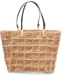Jamin Puech Paris - Honu Woven Raffia Tote Bag - Lyst