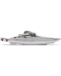 Thom Browne - Feather-Motif Brooch - Lyst