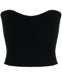 Nanushka - Aiva Cropped Bandeau Top - Lyst