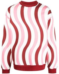 Camper - Wave-Print Cotton Sweatshirt - Lyst