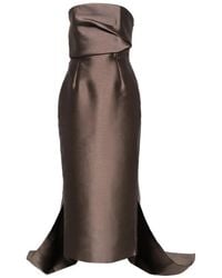 Solace London - Kiki Midi Dress - Lyst